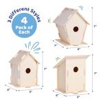Neliblu DIY Bird House Kits for Creative Fun