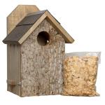 Premium Handmade Screech Owl House in Rustic Design