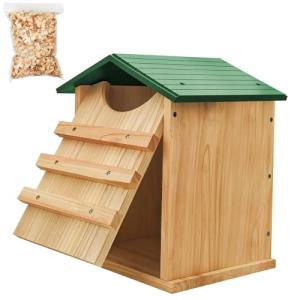 Prolee Owl House | Handmade Cedar Wood | Mount Included