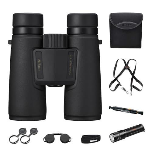 Nikon Monarch M5 8x42 Binoculars with Accessories
