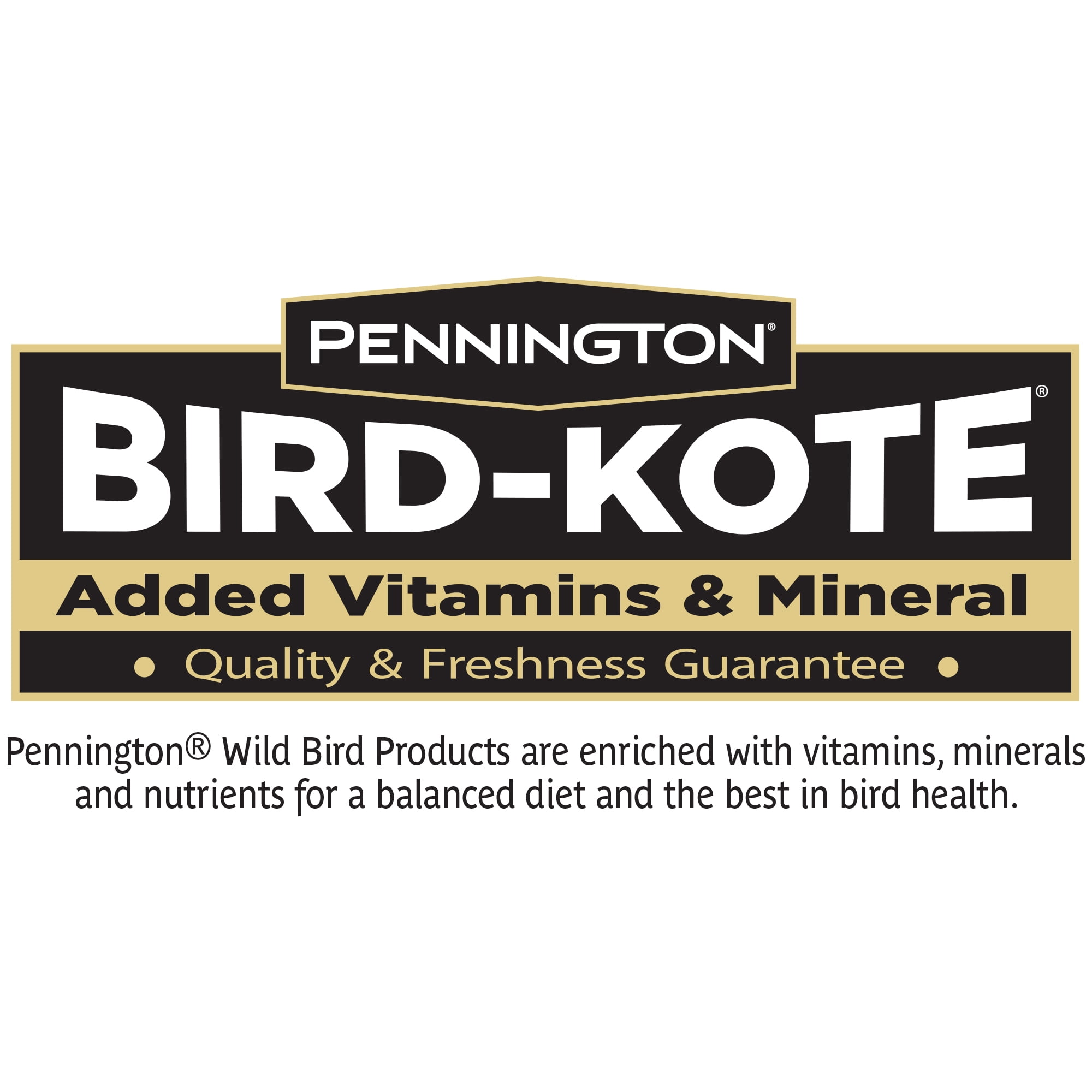 Pennington Black Oil Sunflower Seed Wild Bird Feed, 40 lbs