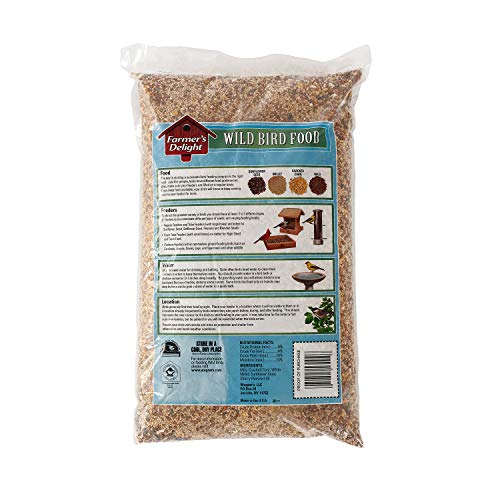 Farmer's Delight Wild Bird Food with Cherry Flavor, 10-Pound