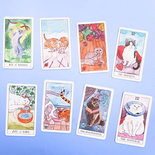 Cat Tarot: 78 Cards & Guidebook - Mystical Feline