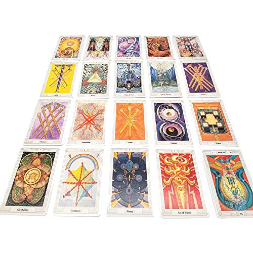 78Pcs Tarot Cards Deck English Edition Thoth SN07408