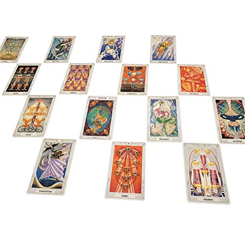 78Pcs Tarot Cards Deck English Edition Thoth SN07408