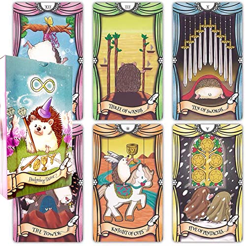 Fable Hedgehog Tarot Deck - Beginner's Standard Size