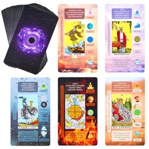 XSYLOHXL Beginners Tarot Deck Set with Meanings