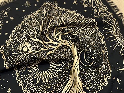 Indian Tree of Life Altar Cloth Tapestry - Tarot Tablecover
