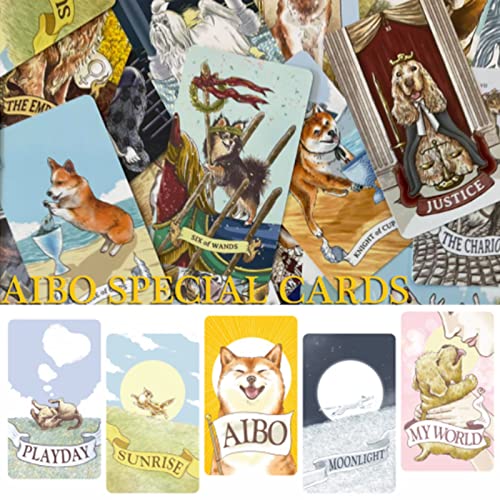 Aibo Dog Tarot Deck: Cute Puppy, RWS System