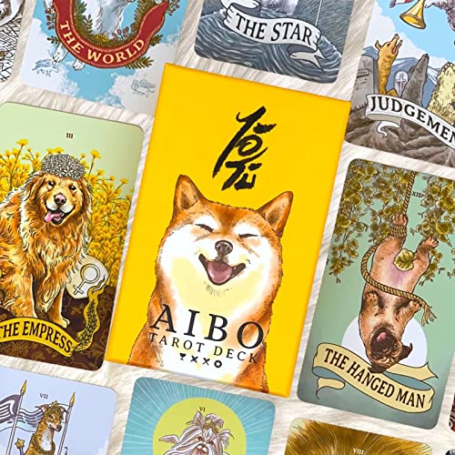 Aibo Dog Tarot Deck: Cute Puppy, RWS System
