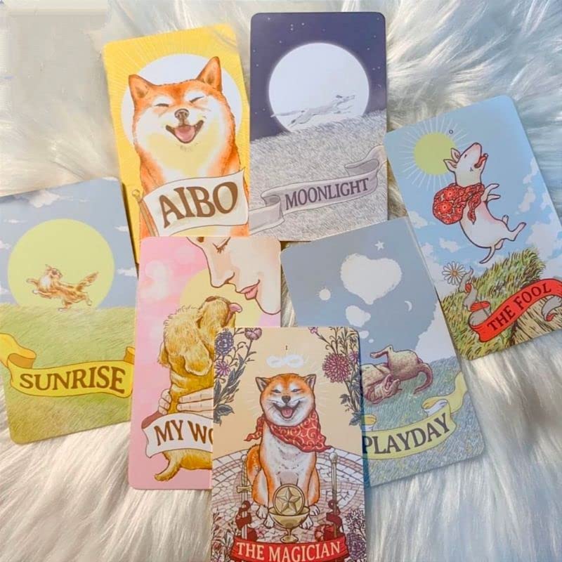 Aibo Dog Tarot Deck: Cute Puppy, RWS System