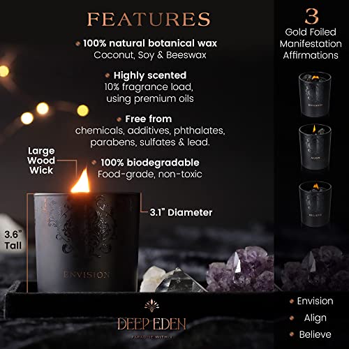 Luxurious Manifestation Candle with Exotic Fragrance