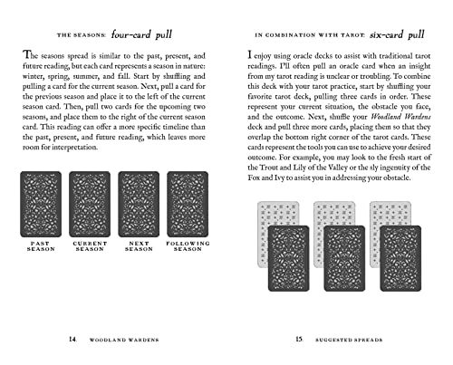 Woodland Wardens: Oracle Deck & Guidebook - 52 Cards