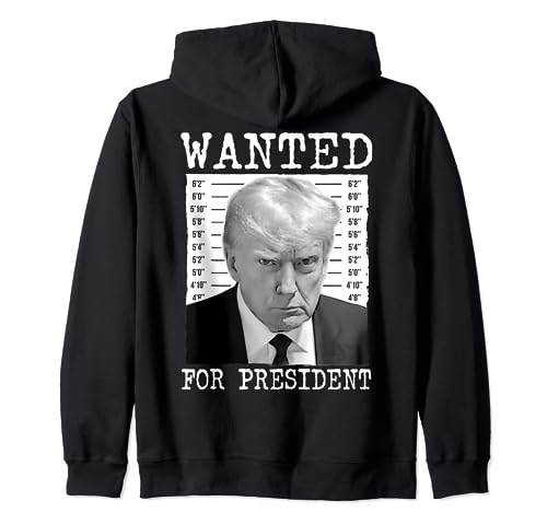 Ultimate Trump 2024 Mug Shot Zip Hoodie