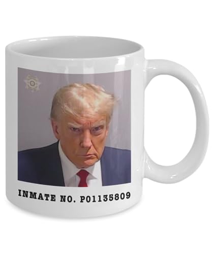 2024 Trump Mugshot Coffee Cup: Cute & Rude