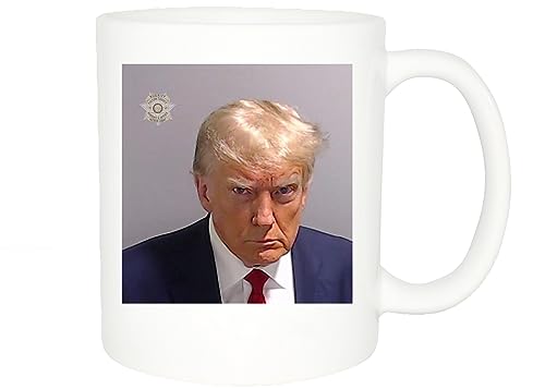 Trump 2024 Mugshot - Novelty Coffee Cup