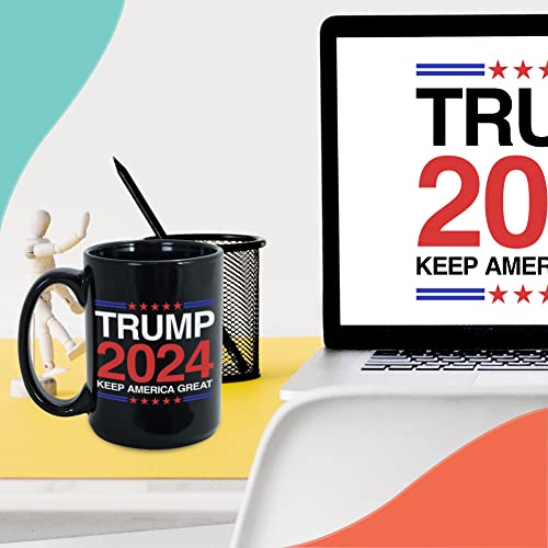 Trump 2024 Coffee Mug: Keep America Great!