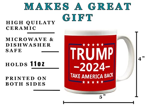 Trump 2024 Coffee Mug - Take America Back