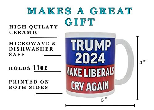 Trump 2024 Mug: Make Liberals Cry Again