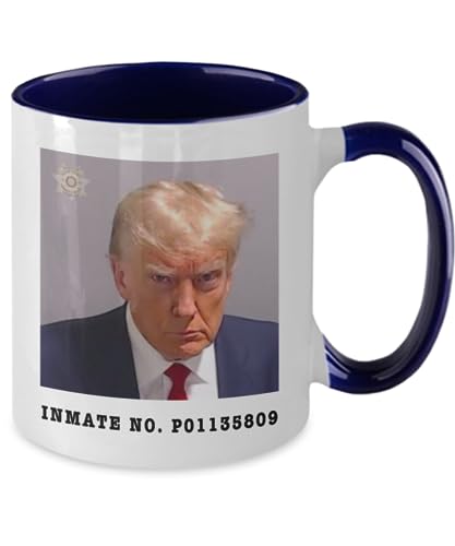 Trump 2024: Cute & Rude Mugshot Coffee Cup