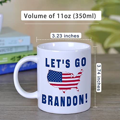 FJB Coffee Mug Trump 2024 Funny Novelty Cup
