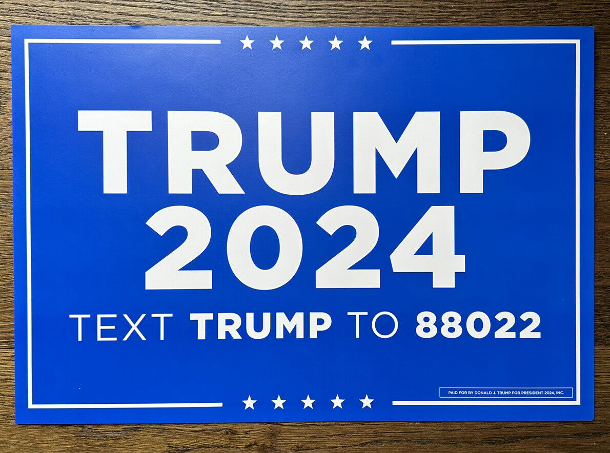 Show Your Support with Official Trump 2024 Rally Poster!