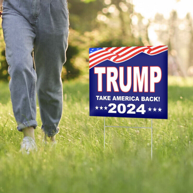 TRUMP 2024 Official Campaign Rally Sign Poster