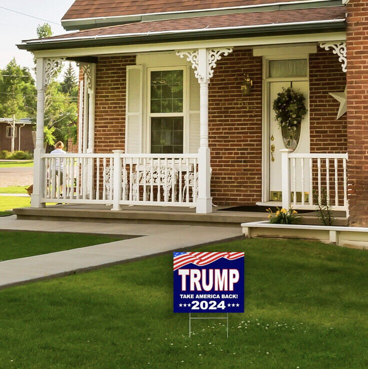 TRUMP 2024 Official Campaign Rally Sign Poster