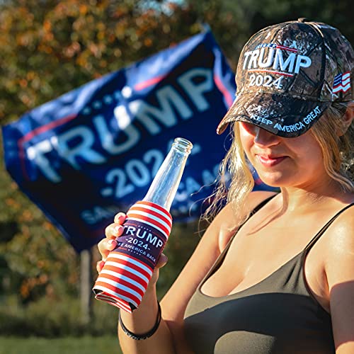 Trump 2024 Supporter Kit with Flag & Hat