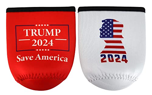 Trump 2024 Beer Can Insulator - MAGA American Patriot
