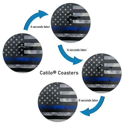 Trump 2024 Ceramic Car Coasters, 2 Pack