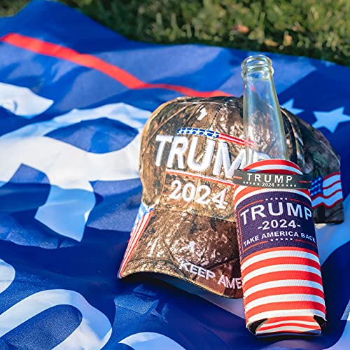 Trump 2024 Supporter Kit with Flag & Hat