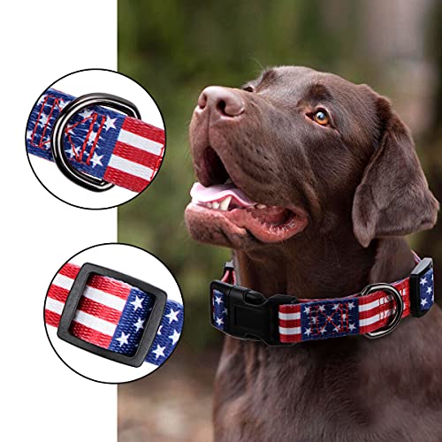 Fourth of July Dog Collar - Trump 2024