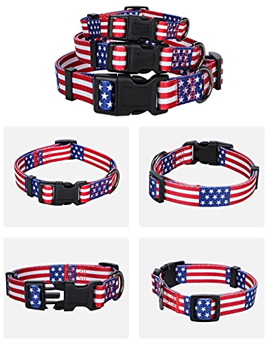 Fourth of July Dog Collar - Trump 2024