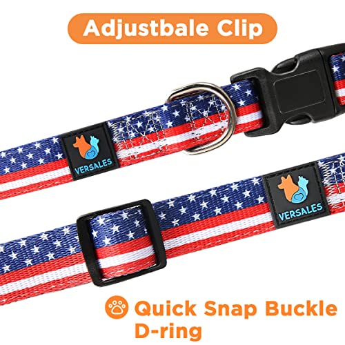 Trump 2024 American Flag Dog Collar