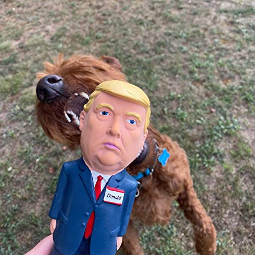 Trump 2024 Squeaky Dog Toy - Funny, Realistic & Durable