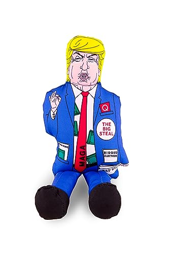 Farfel's Resilient Trump Squeaker Toy for Dogs