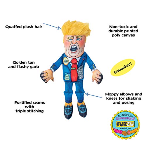Trump 2024 Donald Parody Dog Toy