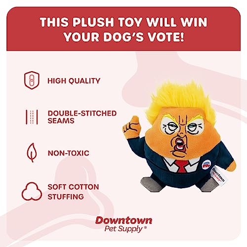 Trump 2024 Political Dog Toy - High-Quality Parody