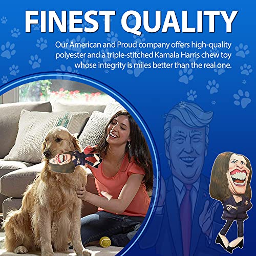 Kamala Harris Dog Toy | Funny Biden Harris Chew