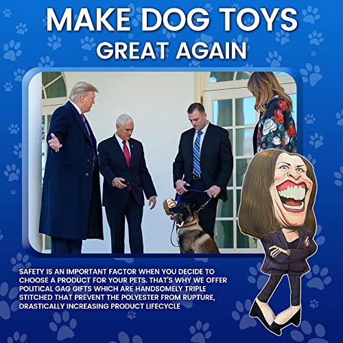 Kamala Harris Dog Toy | Funny Biden Harris Chew
