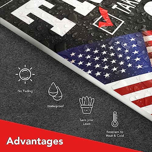 Trump 2024 Yard Sign - Double Sided 16x12 Coroplast