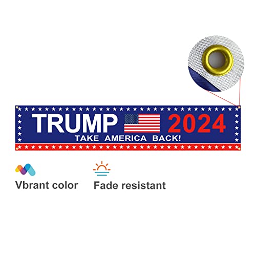Trump 2024 Banner: Take America Back, Save America!