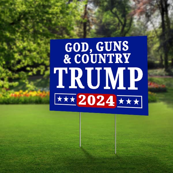 Show Your Support with Trump 2024 Yard Sign