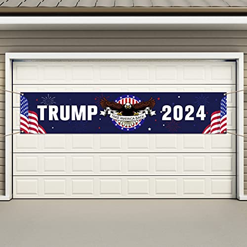 Trump 2024 Fence Banner for Outdoor Parades