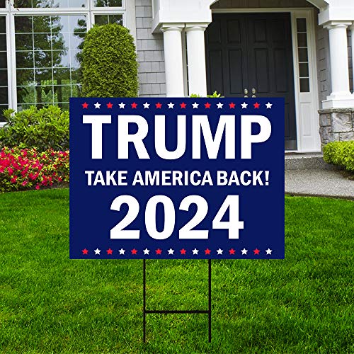 Trump 2024 Yard Sign - Make America Great