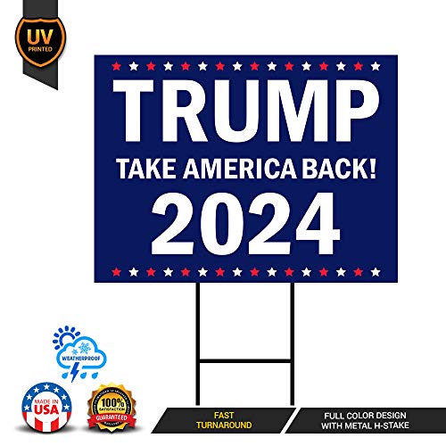 Trump 2024 Yard Sign - Make America Great
