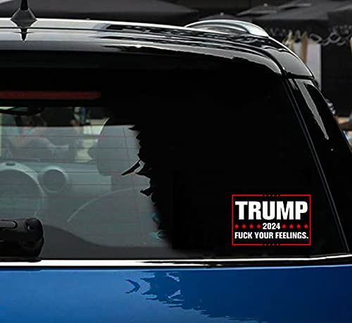 Reflective Trump 2024 Sticker Pack - Vinyl Waterproof