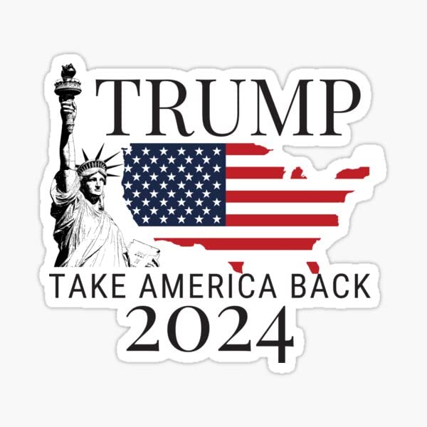 Trump 2024 Stickers: Take America Back - 5