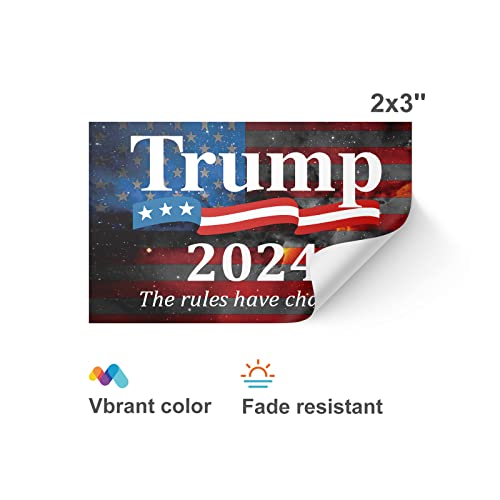 Trump 2024 Sticker Set for All-round Decoration